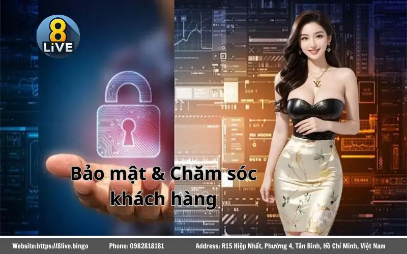 Bảo mật & hỗ trợ khách hàng A-Sport 8Live