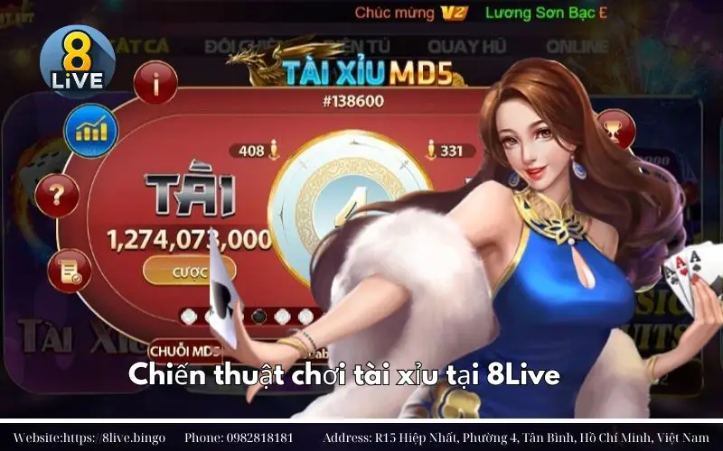 Tài Xỉu 8LIVE - Review chi tiết & kinh nghiệm hốt bạc 3 Kinh nghiem choi tai xiu