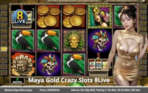 maya gold crazy slots 8live
